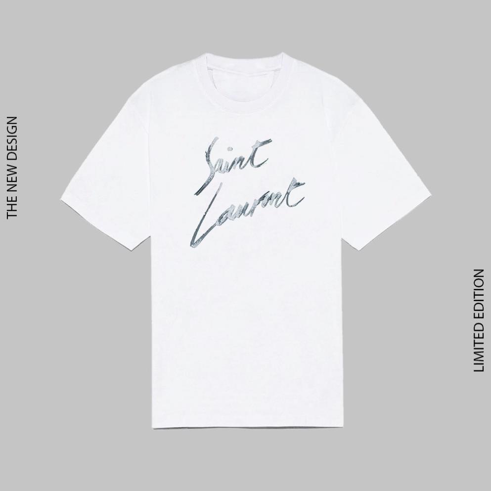 [SIÊU SALE] - Áo phông cotton oversize "Saint Laurent" siêu đẹp, siêu mịn