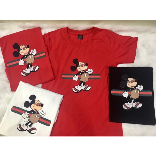 Áo thun in Mickey ( có clip )