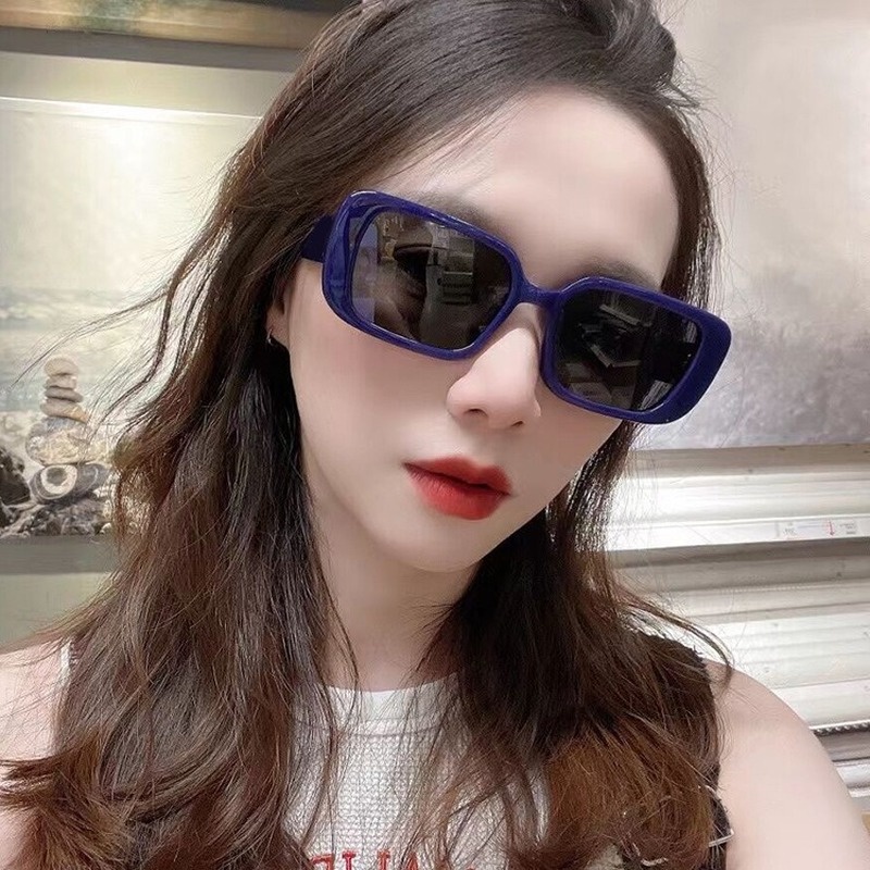 Kính Mát Gọng Chữ Nhật Màu Sắc Kẹo Ngọt Phong Cách Retro Thời Trang Hàn Quốc