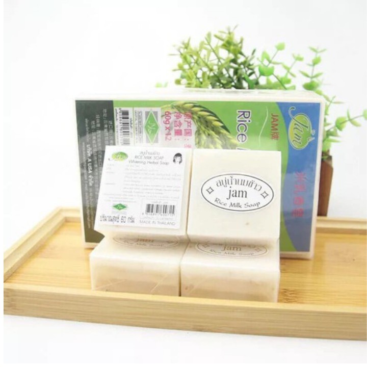 Xà Phòng Cám Gạo Thái Lan Jam Rice Milk Soap | BigBuy360 - bigbuy360.vn