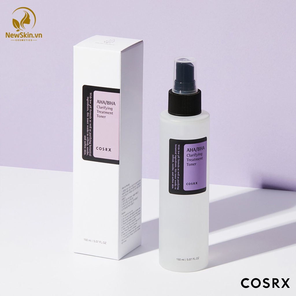 Nước Hoa Hồng COSRX (AHA + BHA) Clarifying Treatment Toner 150ml