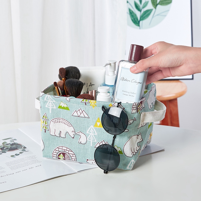 Túi Vải Lanh Cotton Đựng Đồ Tiện Lợi