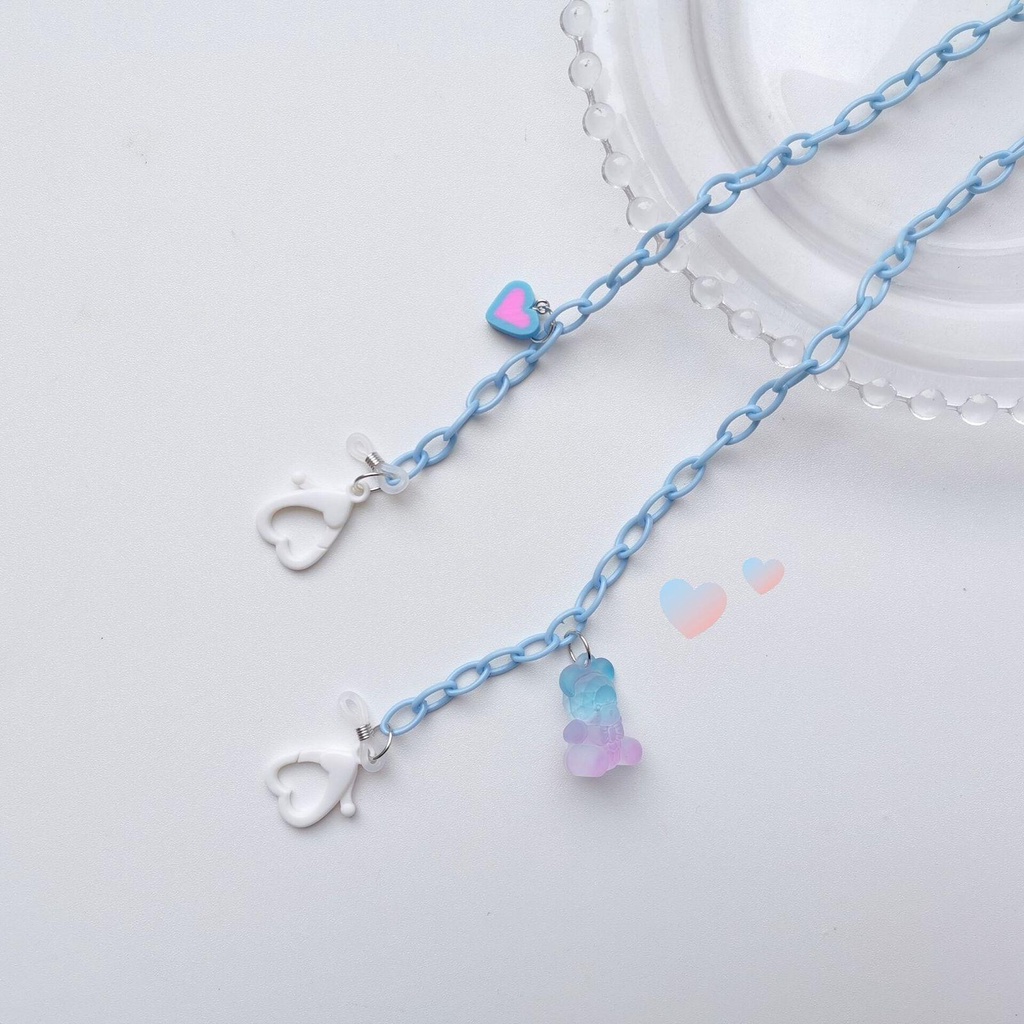 Dây Đeo Mắt Kính Bằng Acrylic Chống Trượt Chống Thất Lạc Cho Nam Nữ Giá Đỡ