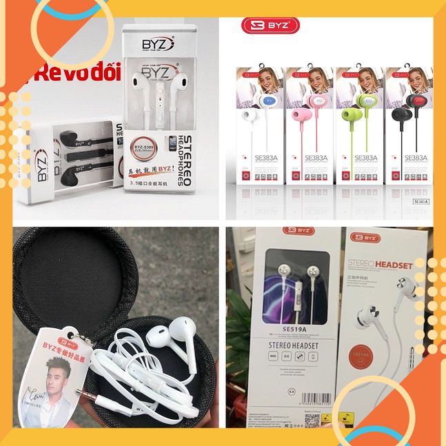 TAI NGHE BYZ S389 - SE519A - SE383A - SE825 CỰC HAY [SALE]