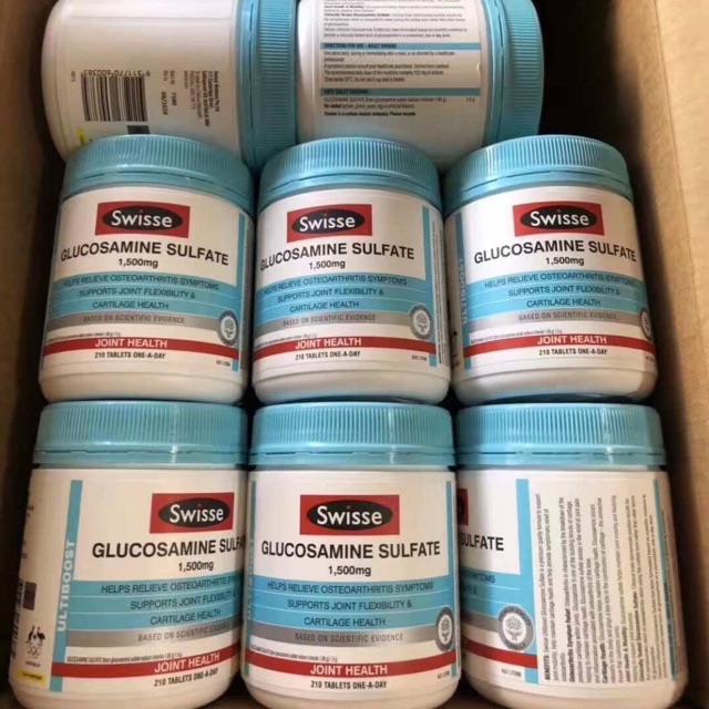 Xương khớp Swisse glucosamine 180v