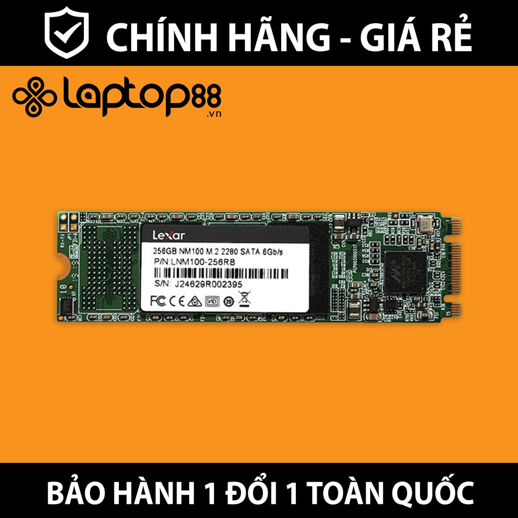 Ổ cứng SSD M2 2280 SATA Lexar NM100 - Bảo hành 36 tháng 1 đổi 1 - Hàng chính hãng