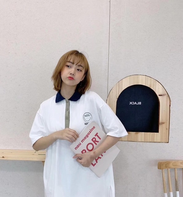 Áo Thun Polo Happy😊