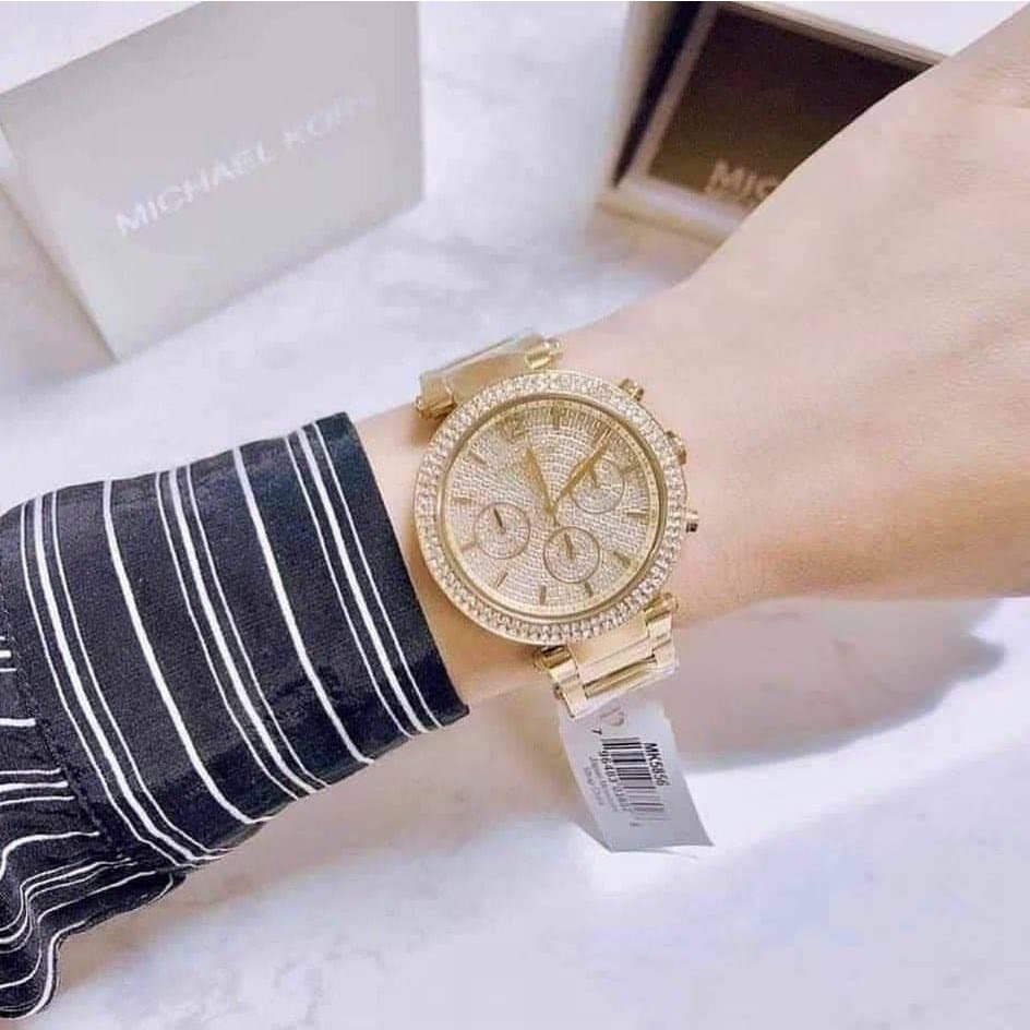 Đồng Hồ Nữ Michael Kors Parker Glitz MK5856