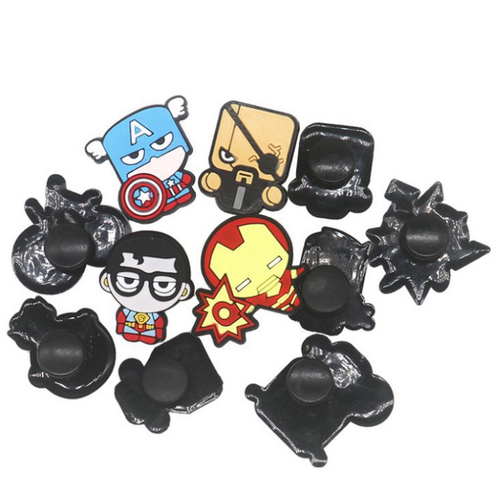 H9o DVQ Jibbit, stick gắn dép crocs cái siêu anh hùng Avengers (Sỉ 1k) 8 H9o
