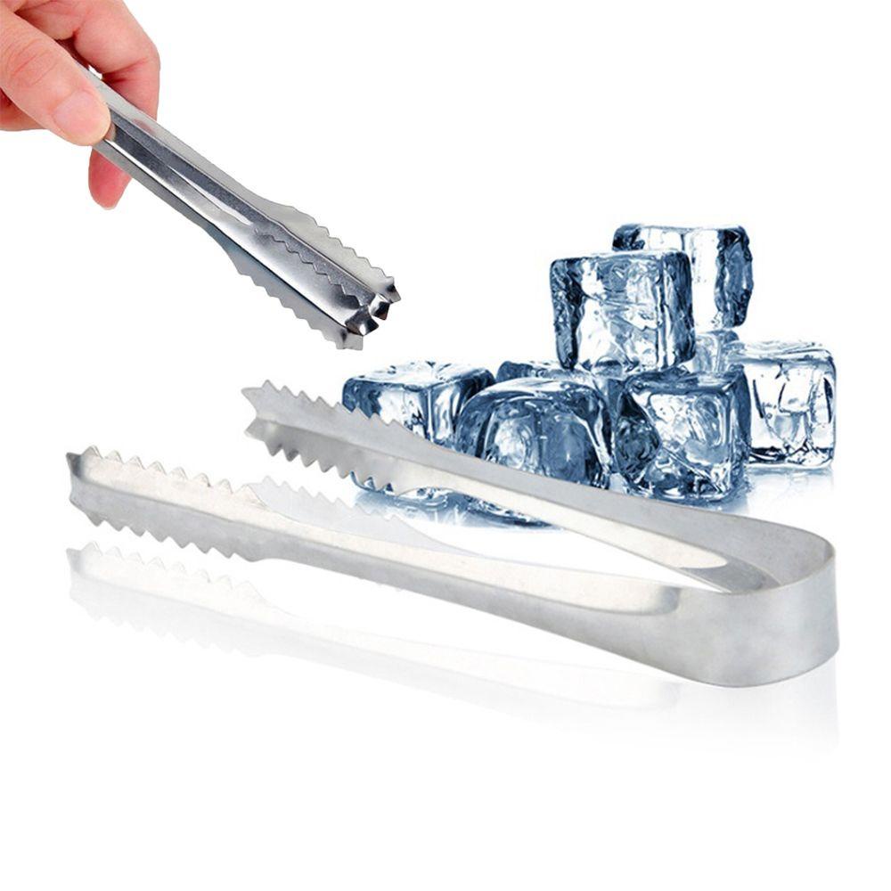 Kẹp Gắp Đá / Thức Ăn Bằng Thép Không Gỉ Tiện Dụng Cho Nhà Bếp