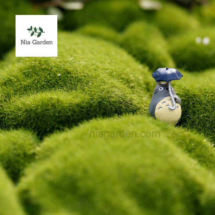 Tiểu cảnh rêu nhân tạo trang trí hồ cá bể cá chậu cây Nia Garden N5
