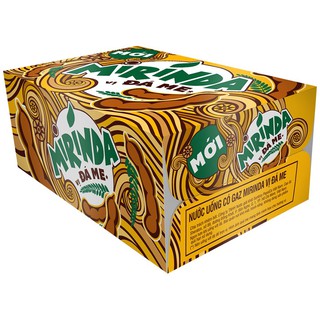 THÙNG 24 LON VÀ CHAI MIRINDA VỊ ĐÁ ME