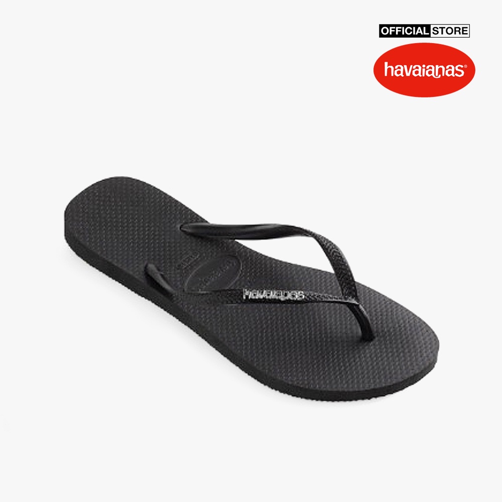 HAVAIANAS - Dép nữ Slim Logo Metallic 4119875-2976