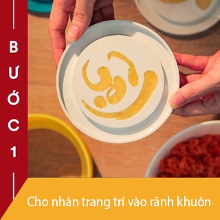Khuôn Xôi - Cơm - Làm Bánh Chữ Phúc Lộc Thọ Bằng Nhựa An Toàn Thực Phẩm Chịu Lực, Nhiệt Đa Năng, Tiện Lợi