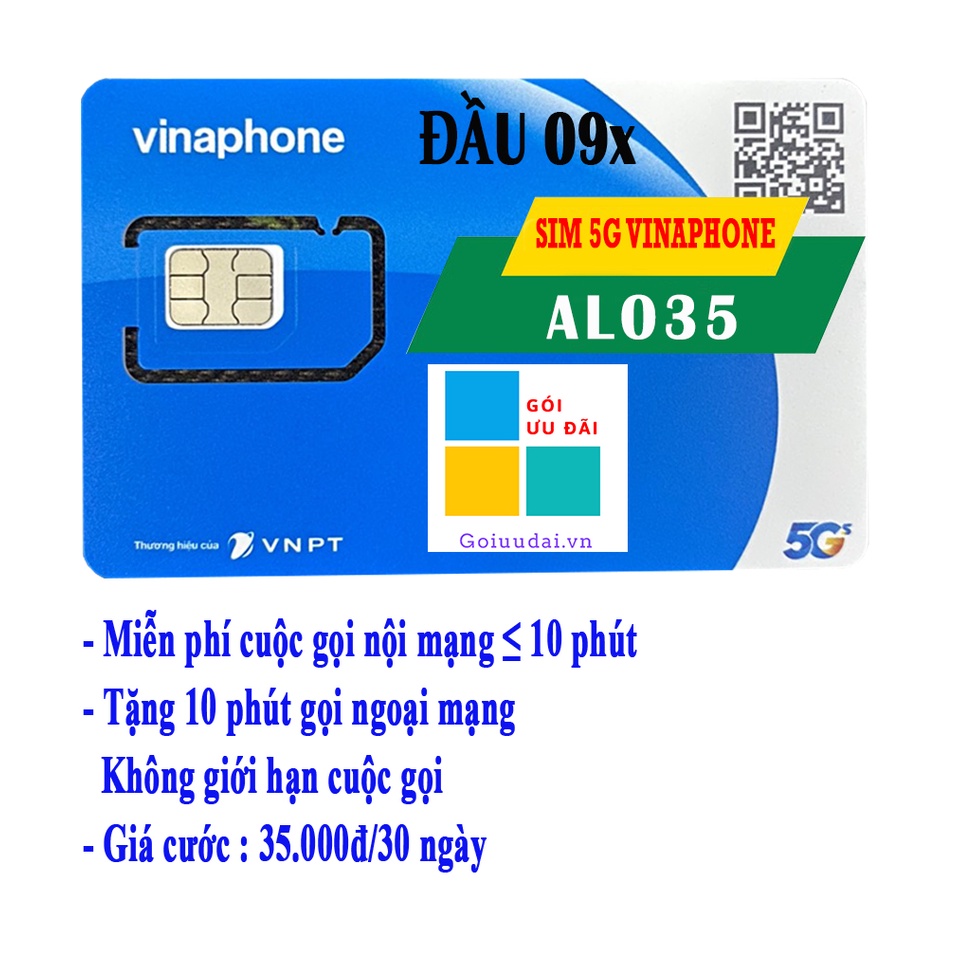 SIM VINA ALO35 ĐẦU “08”-“094”-“091” MIỄN PHÍ GÓI THÁNG ĐẦU - GỌI MIỄN PHÍ NỘI MẠNG 10 PHÚT/CUỘC