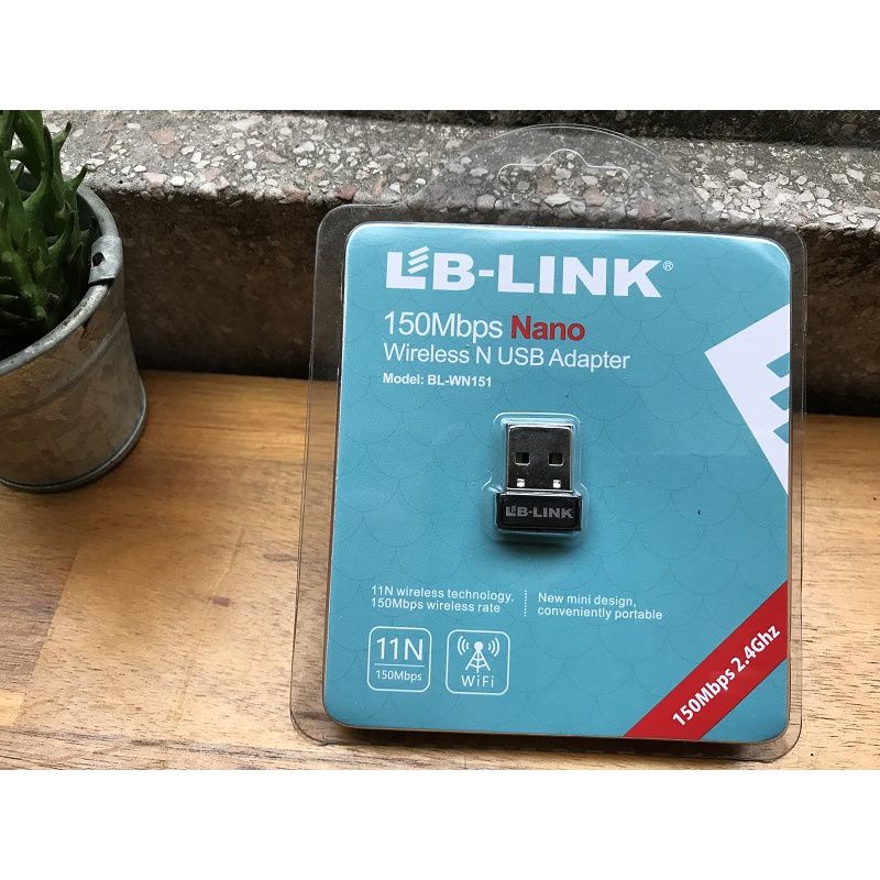 usb thu wifi siêu nhỏ LB link nano WN151