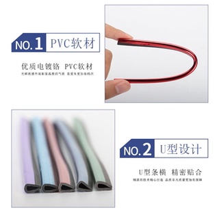 Dây Viền Trang Trí Máy Điều Hòa Xe Hơi Hình Chữ U Màu Sắc Tươi Sáng