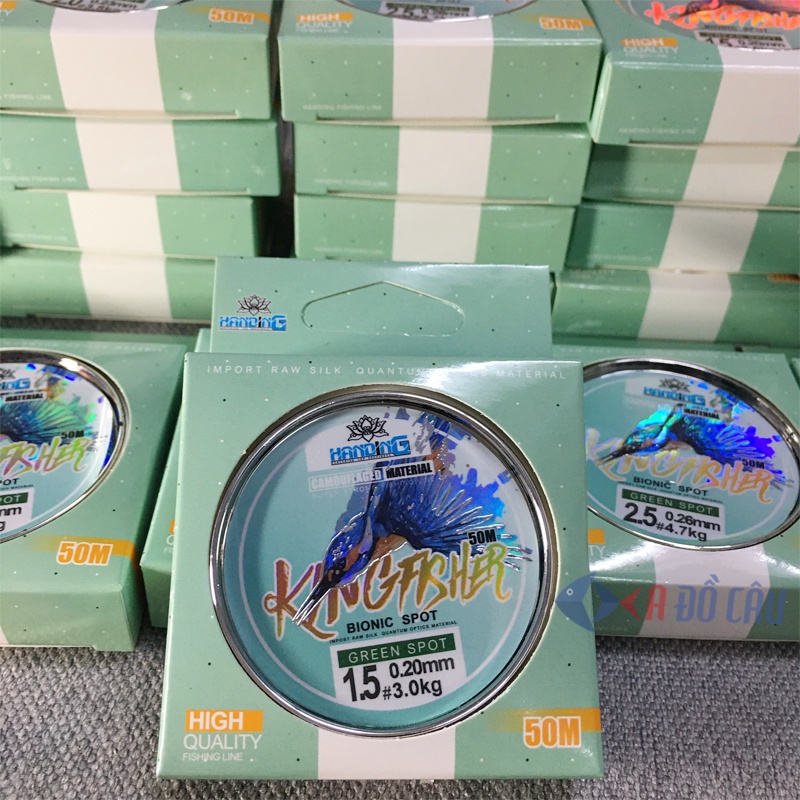 Dây trục câu đài Handing King Fisher cuộn 50m hàng chính hãng
