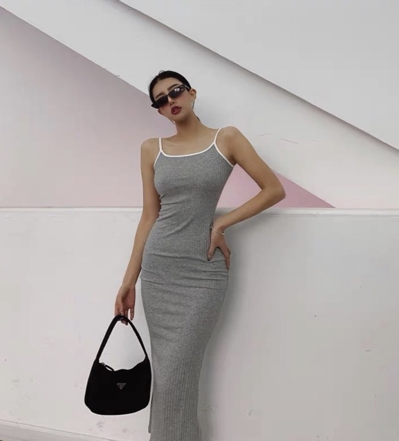 ĐẦM BODY THUN GÂN DÀY DẶN