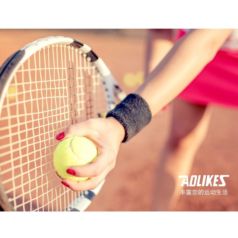 Sửa Băng đeo cổ tay thể thao thấm mồ hôi Aolikes 0230 8cm chinhhang