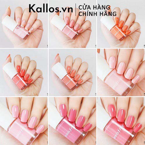 Sơn Móng Tay Hàn Quốc Innisfree Real Color Nail, Top Coat, Strengthener Version 2023 - Kallos Vietnam