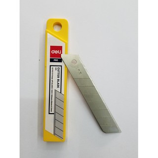 Hộp 10 Lưỡi Dao Rọc Giấy Deli 2011