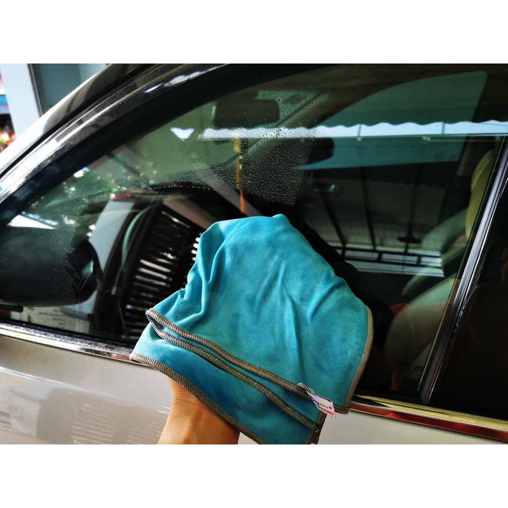 Khăn Lau Kính Chuyên Dụng Cho Xe Ô Tô, Lau Nhiêu Bề Mặt Kính Chất Liệu Giống Khăn SC-GB 35x40