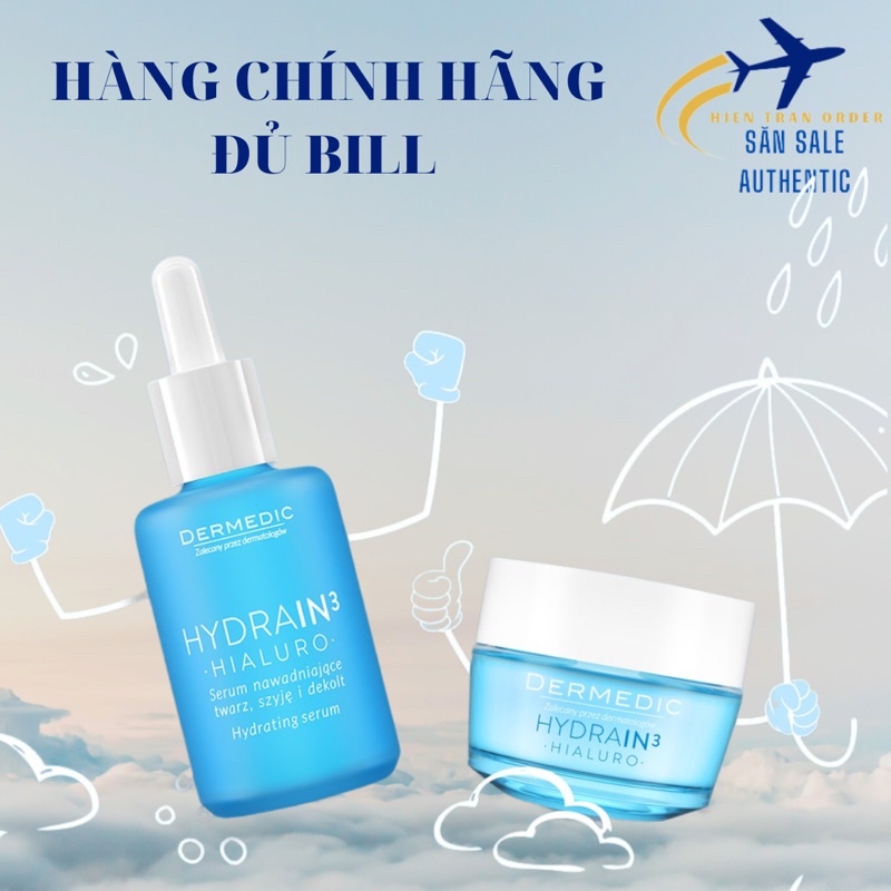 Serum HA Dermedic / kem gel dưỡng ẩm Dermedic