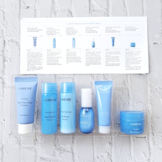 Dưỡng da laneige moisture care travel kit 6 sản phẩm
