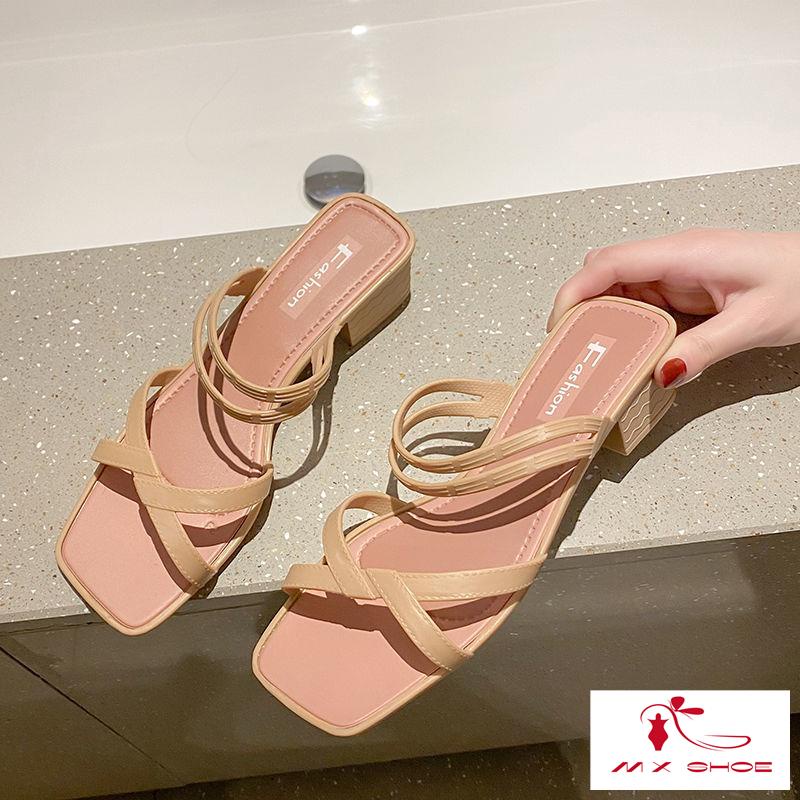 M & X ~  Dép Xỏ Ngón Đế Xuồng Hai Mảnh Ngọt Ngào Cho Nữ Sinh