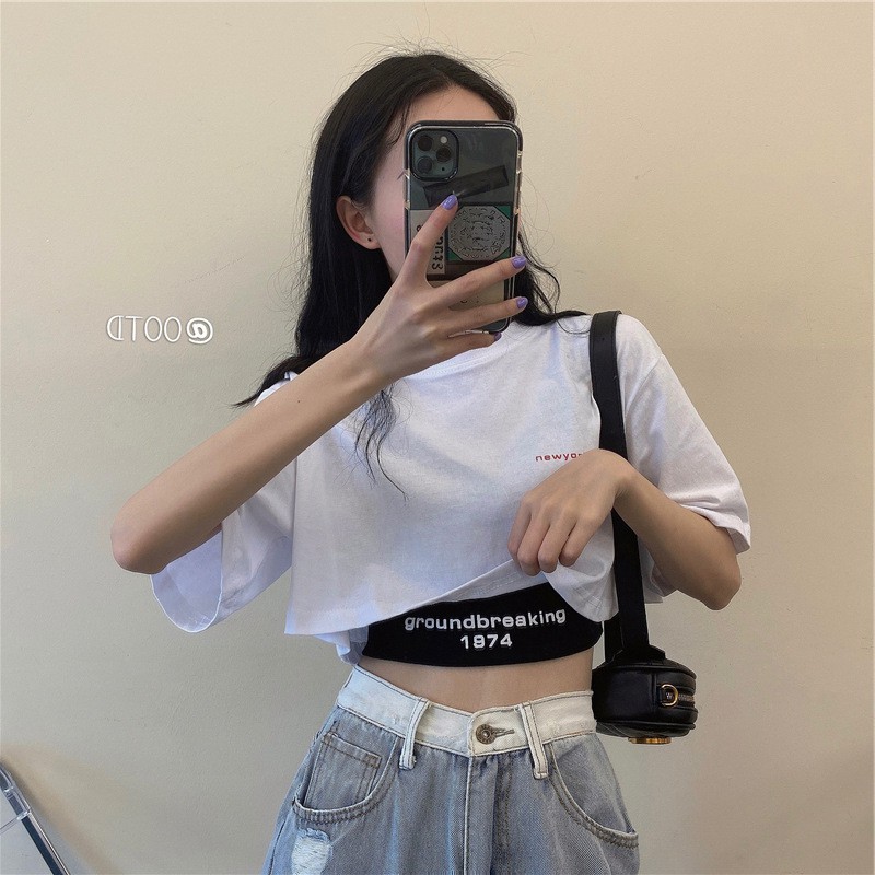 Áo Croptop Nữ FREESHIP Áo Nữ Set croptop 2 món áo nữ SIÊU HOT TTA427