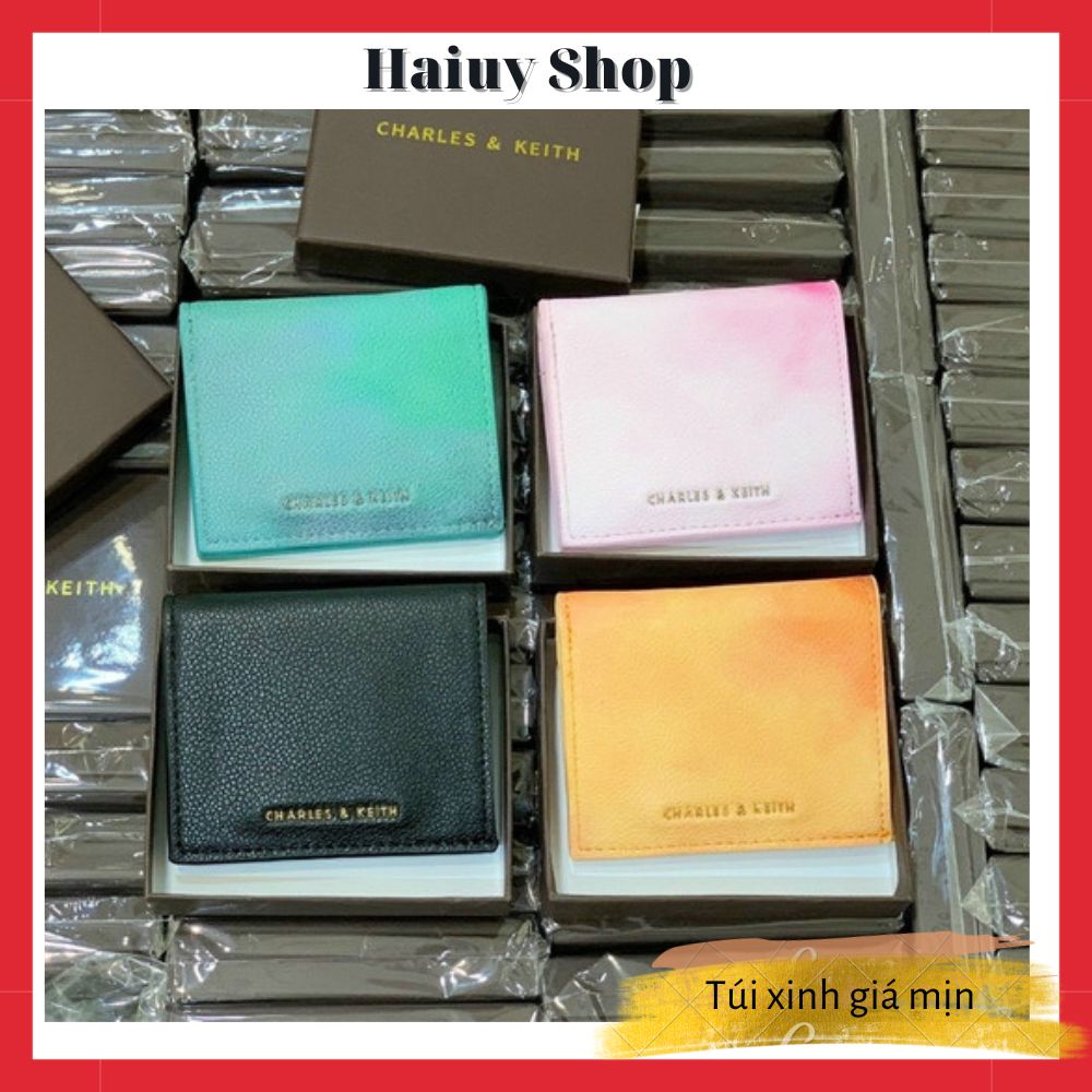 Ví nữ nắp gập cnk. CK6 -10701210 full box size 9cm