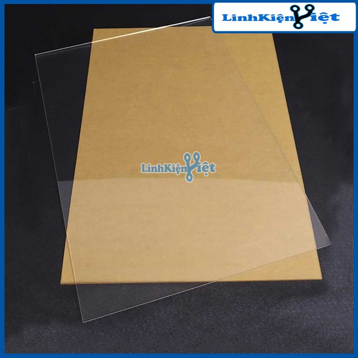 Mica Trong Đài Loan Dày 2mm Khổ A3
