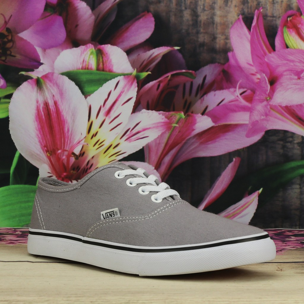 Giày Van Vải canvas Classic Màu Xám Nhạt Nam