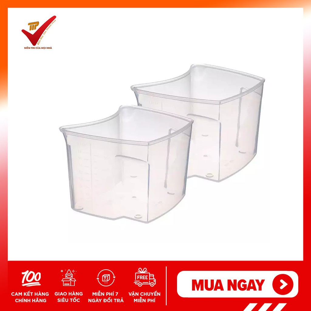 Cốc đựng nước ép và đựng bã của máy ép chậm SAVTM JE07 ( Bộ 2 cốc)