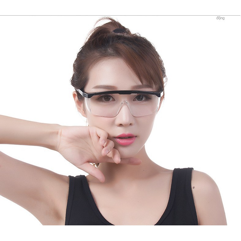 Kính bảo hộ chống bụi, Chắn gió - tia UV--Chống văng dầu mỡ