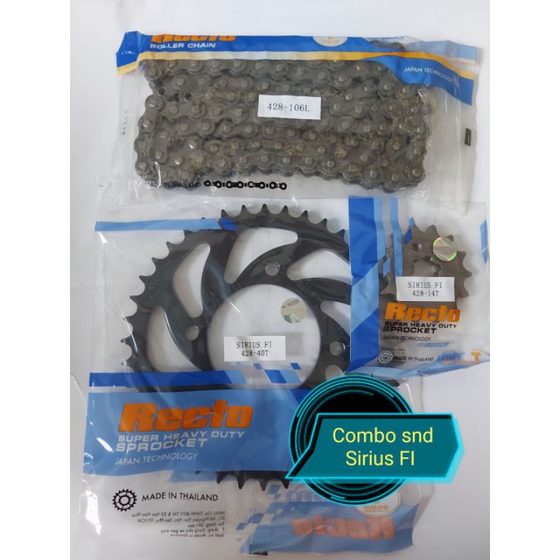 nhông sên dĩa Sirius FI, Thái Lan