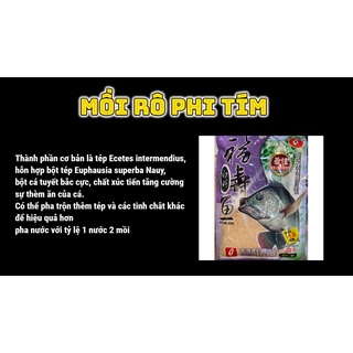 Mồi câu rô phi tím Đại Ca Đại
