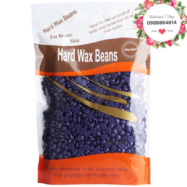 Sáp Wax Lông Nóng Hard Wax Bean hương lavender 300g