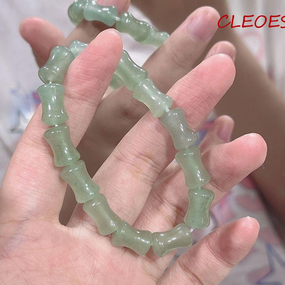 Vòng Tay Thời Trang Mùa Hè Cho Nữ|Vòng Tay Ngọc Bích Thiết Kế Nhỏ Nhắn Xinh Xắn Thời Trang