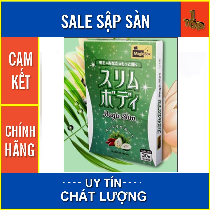 Viên Uống Hỗ Trợ Giảm Cân Magic Slim Nhật Bản - Hộp 30 viên - Top1pharmacy