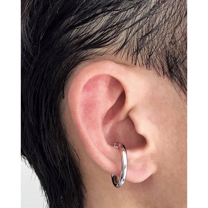 Earcuff-bông tai không cần xỏ lỗ bạc 925 cao cấp 100%