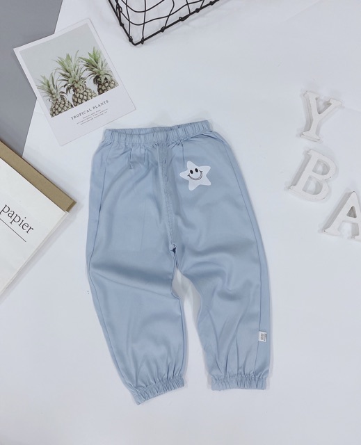 QUẦN BÒ DÀI COTTON GIẤY CHO BÉ SIÊU MỀM ĐẸP HÀNG QUẢNG CHÂU