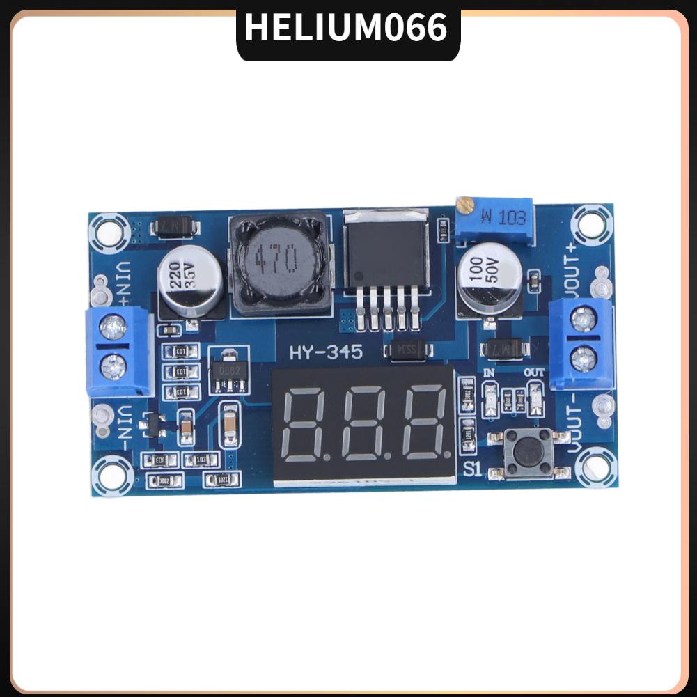 Hàng giao ngay XL6009 Booster Board Mô-đun tăng cường DC đến DC Hiển thị vôn kế kỹ thuật số 3A đầu ra 5 ~ 32V