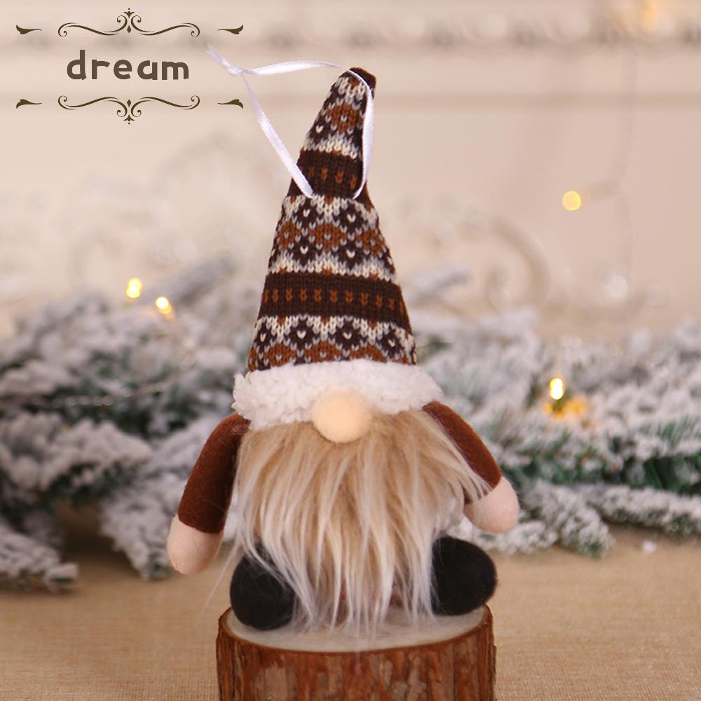 【DREAMLIFE】Christmas Doll Office Party Xmas Christmas Decorations Hanging Ornament