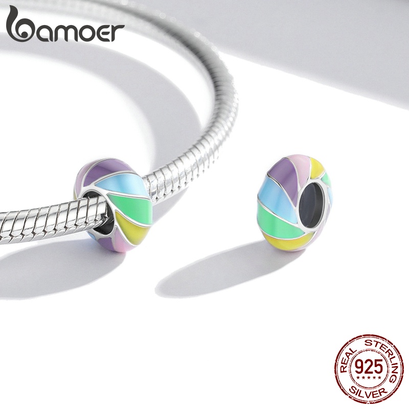 Hạt phụ kiện BAMOER Bạc 925 thiết kế thời trang