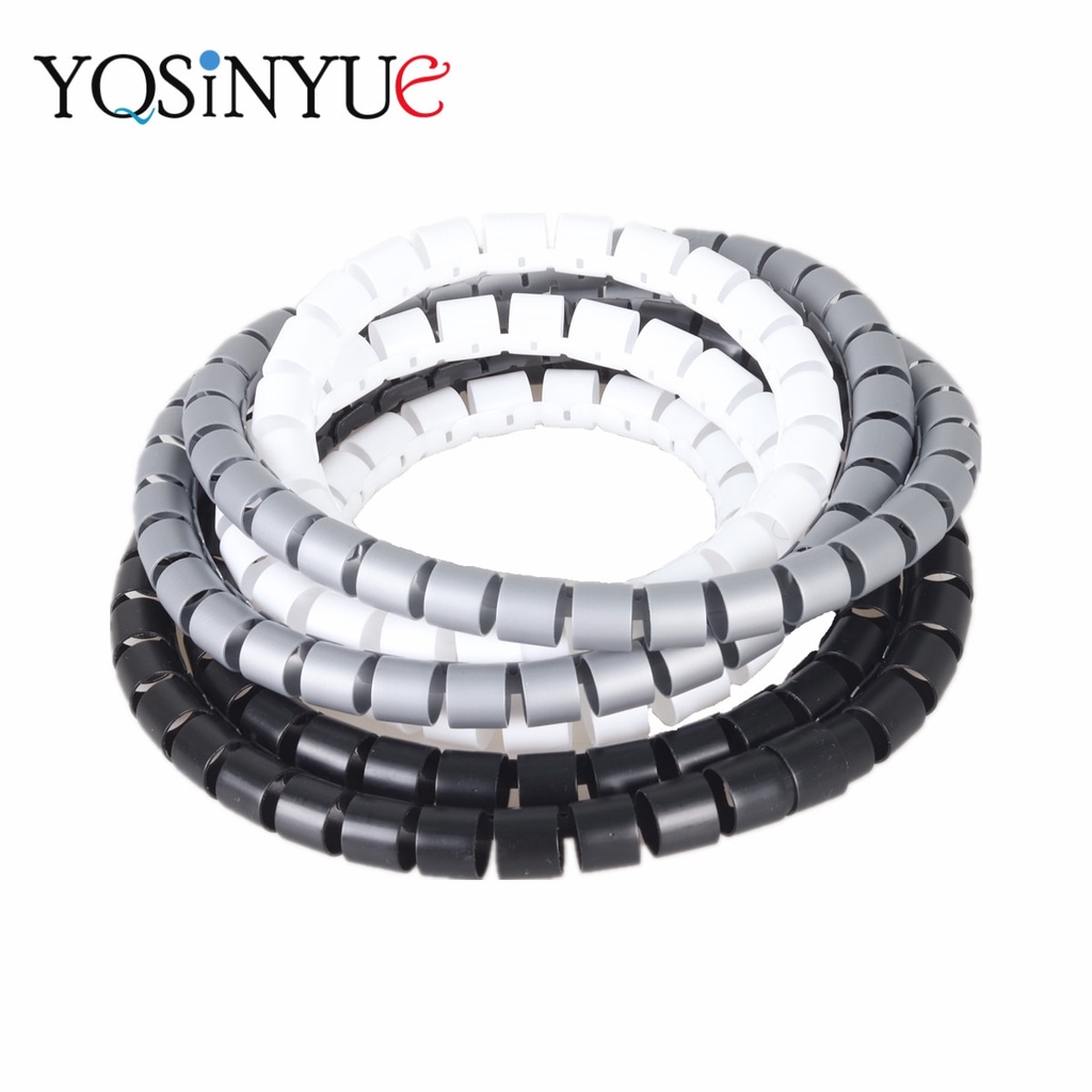Ống luồn dây điện dạng xoắn 1m phi 22 ốc Dây Xoắn Ốc Ống Dây Bảo Vệ Cáp