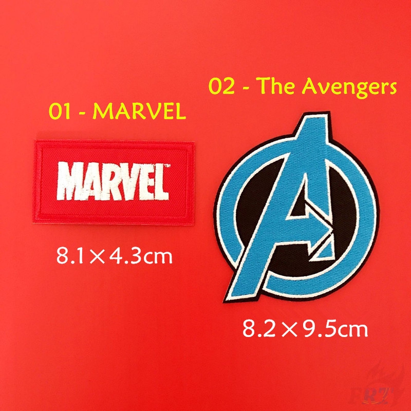 Sticker ủi thêu hình biệt đội siêu anh hùng Marvel