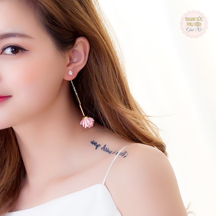 Bông tai cách điệu mẫu mới hot trend thời trang Hàn cực xinh HT197, giá rẻ