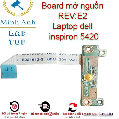Vỉ cáp mở nguồn Laptop dell inspiron 5420 Rev: E2